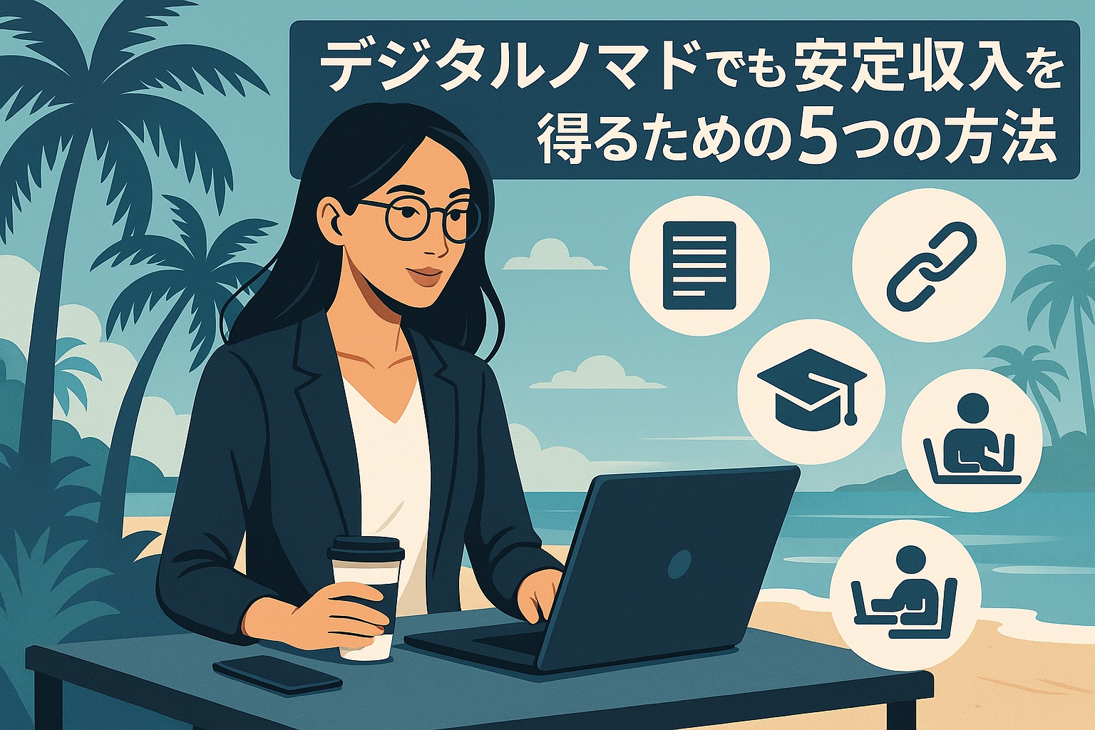 デジタルノマド,収入